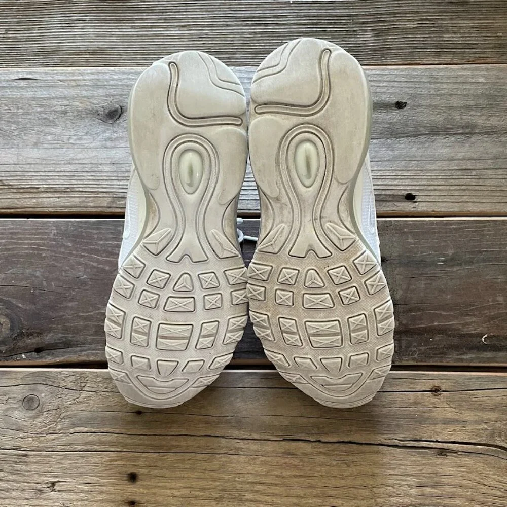 Women Size 6.5 / Size 5 Youth Nike Air Max 97 White Running Shoes Sneakers - Picture 8 of 8